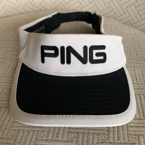 PING 110|One Ten flex fit sun visor adjustable back w hook & loop UNISEX - Picture 3 of 3